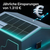 Marstek Venus E 3.0 Balkonkraftwerk mit Speicher: AC Gekoppeltes Energiespeichersystem, 0% MwSt, 5.12kWh LFP, 2,5kW PV-Eingangsleistung/Ausgang